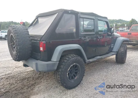 2012 Jeep Wrangler Unlimited Sport z USA, uszkodzony, nr VIN 1C4BJWDG1CL243190